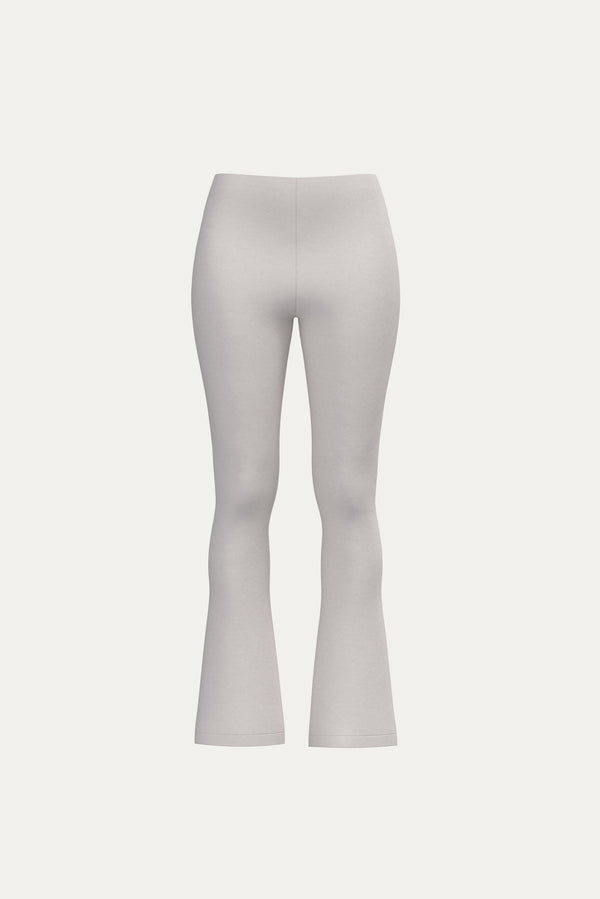 PRO-TECHNICAL FLARED LEGGINGS - Buttercream
