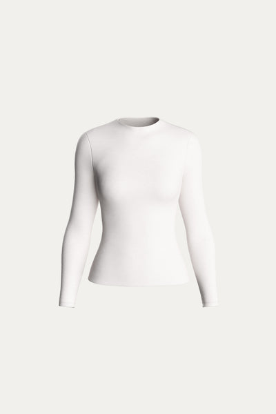 Mist Long Sleeve T-Shirt - White