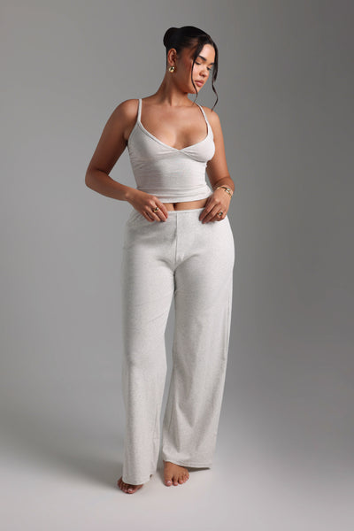 Air-Sleep Relaxed Pants - Light Heather Gray