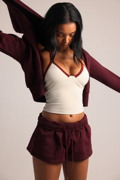 Base Lounge Shorts - Mulberry