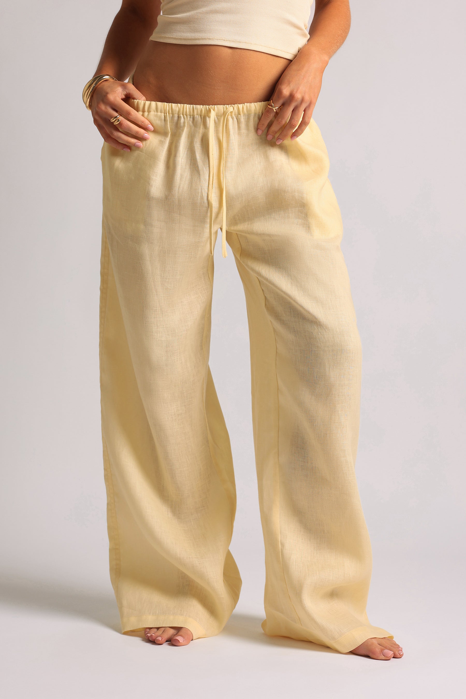 Heritage Linen Pants - Honeybutter – Gaui