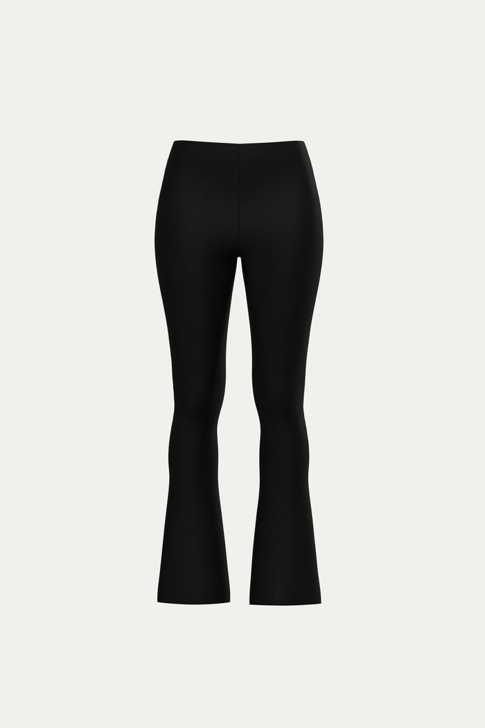 Pro-Technical Flared Leggings - Black