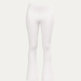 Pro-Technical Flared Leggings- White