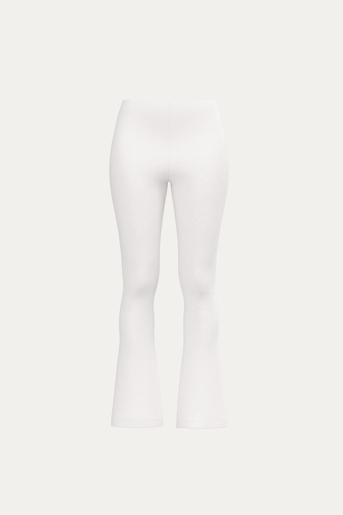 Pro-Technical Flared Leggings- White