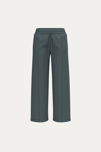 Structured Wide Leg Sweatpants - Serene