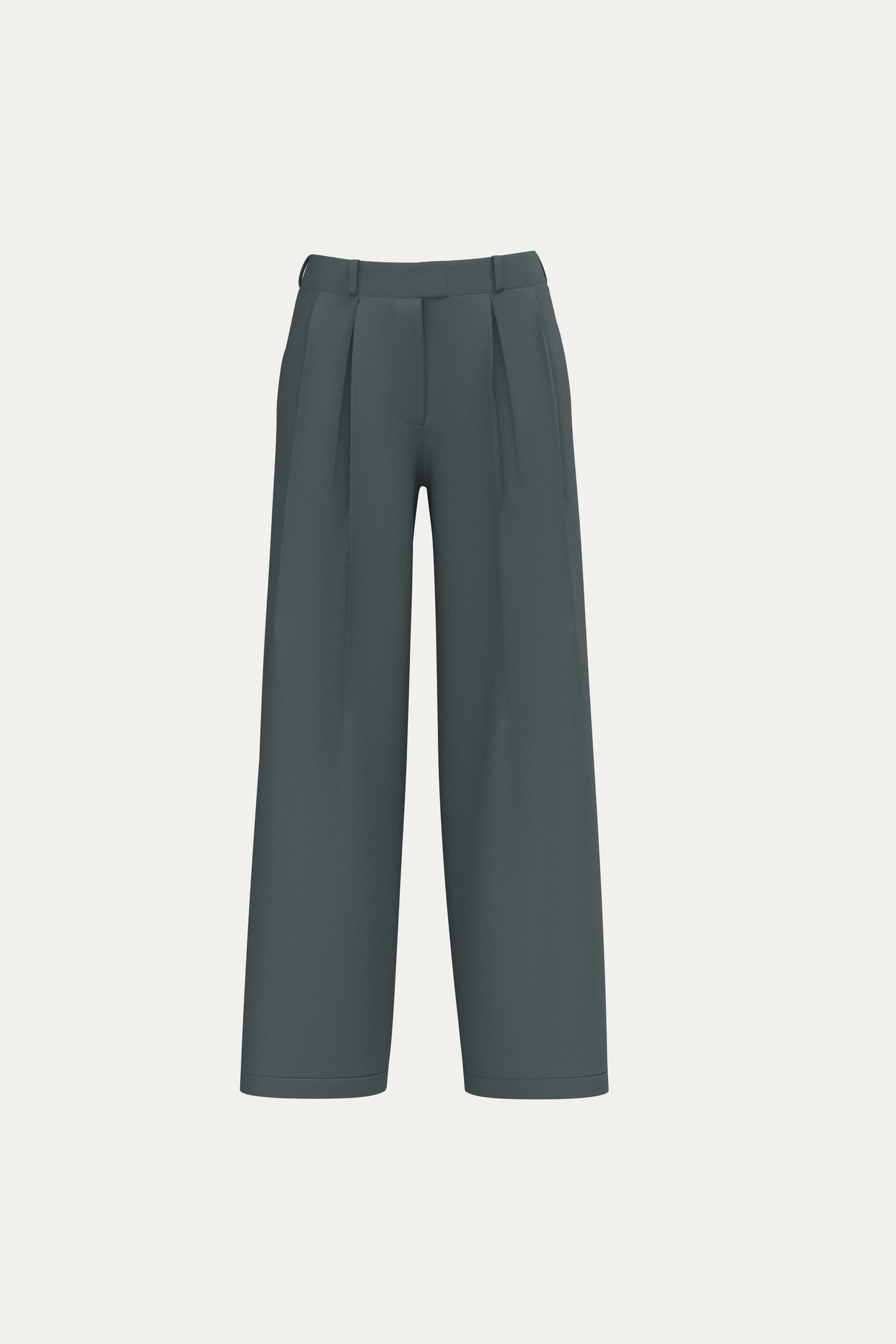 The Ivy Wide-Leg Trousers- Serene
