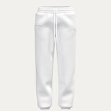 JOGGER FIT SWEATPANTS - White