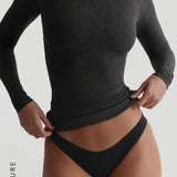Mist Long Sleeve T-Shirt - Black Stone