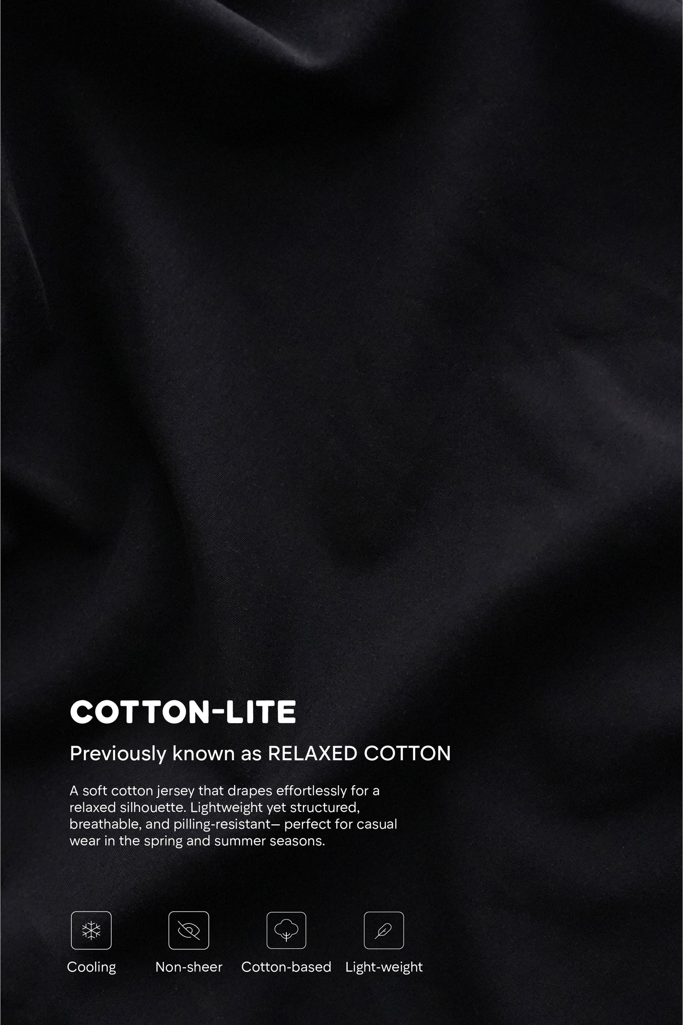 Relaxed Baby Tee - Black