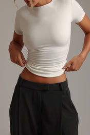 MIST SHORT SLEEVE T-SHIRT - White