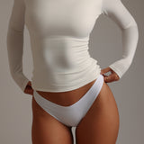 Mist Long Sleeve T-Shirt - White