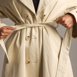 The Origin Longline Trench Coat - Khaki