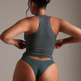 T-Shape Tank Top - Slate