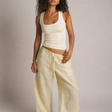 Essential Tank Top - Honeybutter/Cream