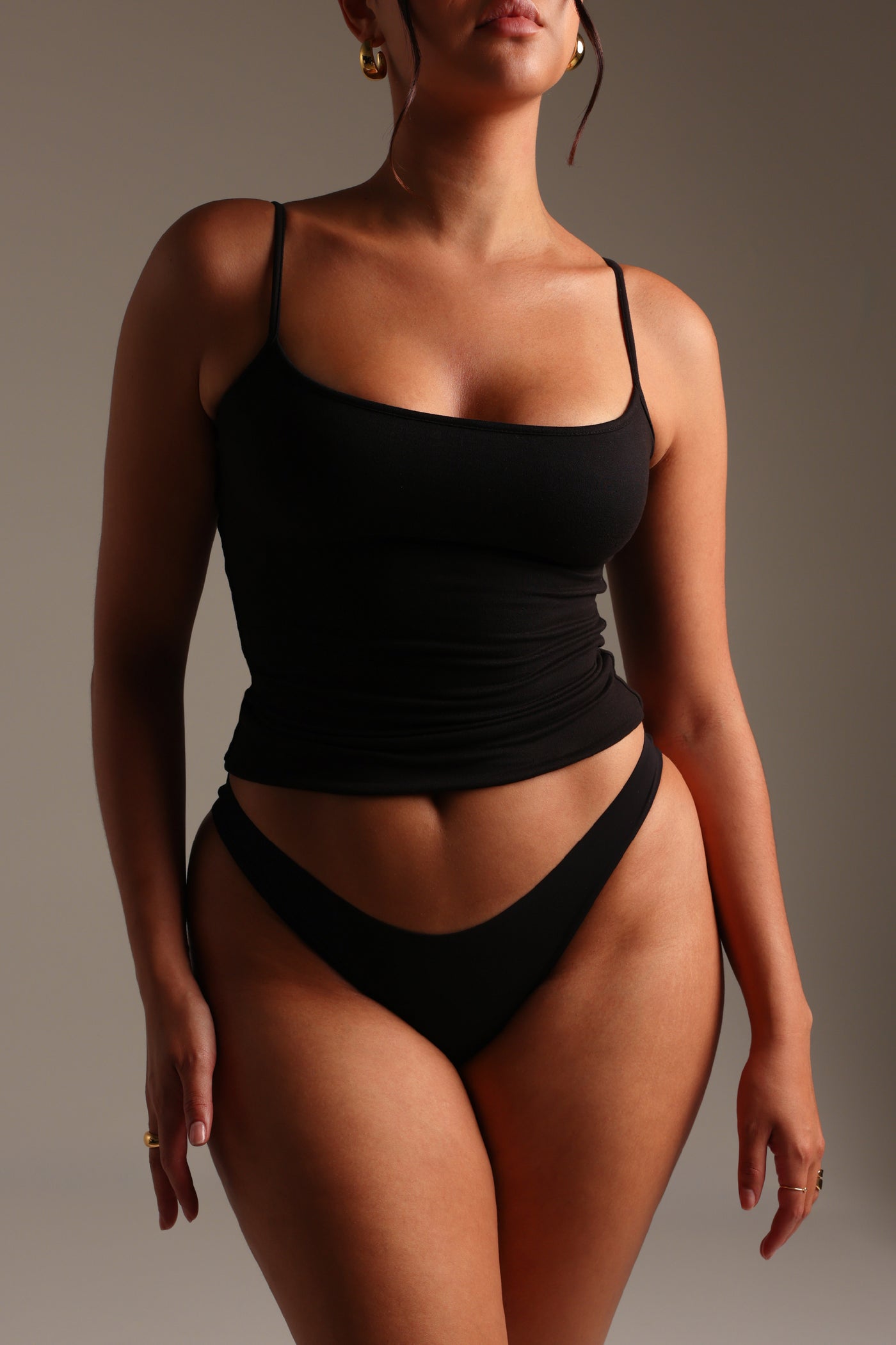 Prime Cami Tanktop - Schwarz