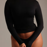 Mist Long Sleeve T-Shirt - Black