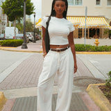 Baby Tee - White
