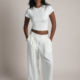 Baby Tee - White