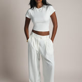 Baby Tee - White