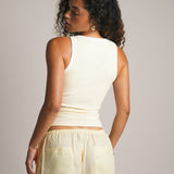 Essential Tank Top - Honeybutter/Cream