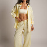 Heritage Linen Button Down - Honeybutter