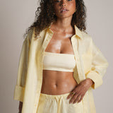Heritage Linen Button Down - Honeybutter