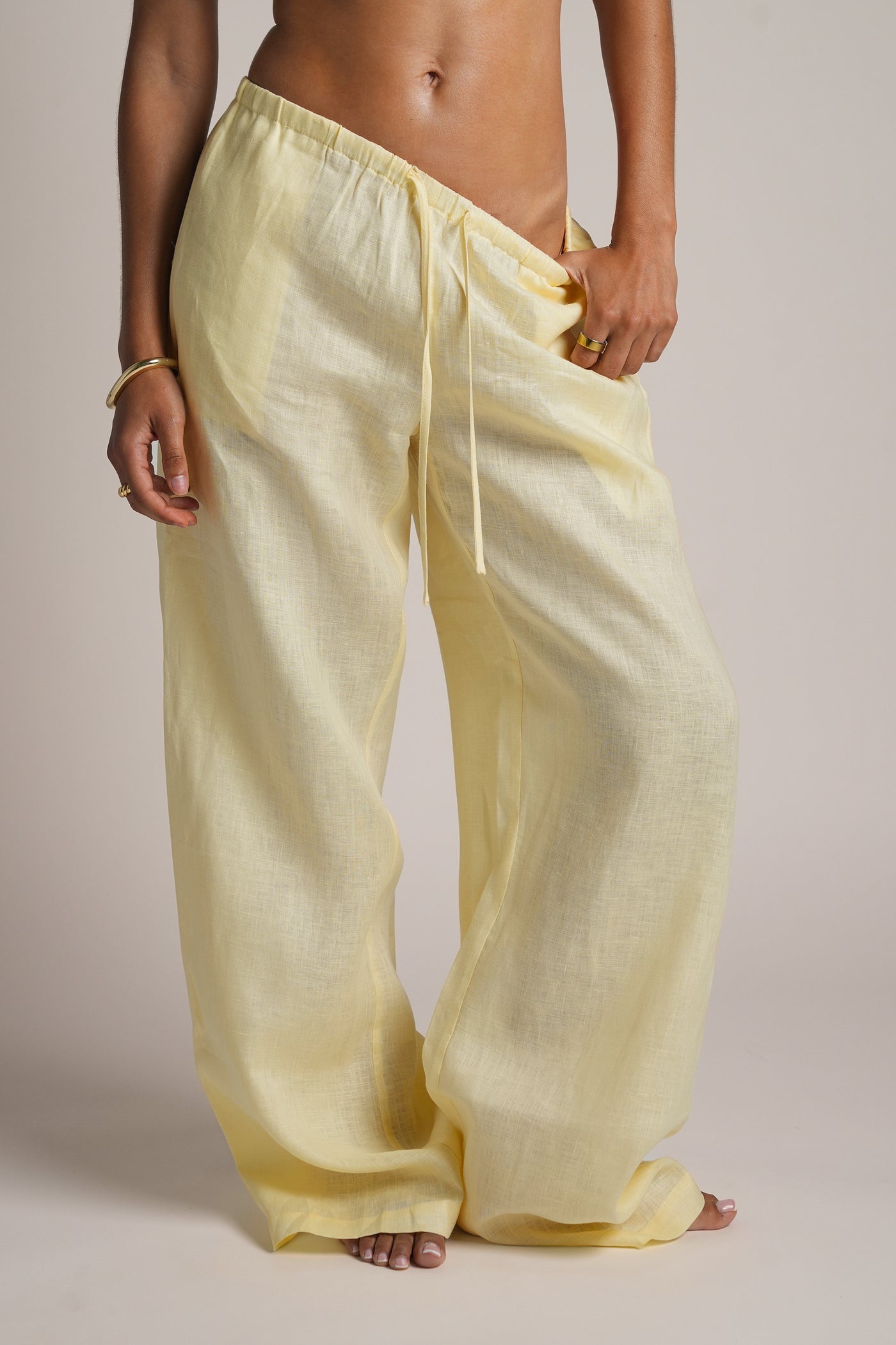 Heritage Linen Pants - Honeybutter