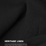 Heritage Linen Pants - Black