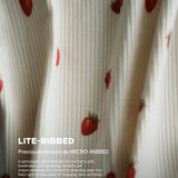 Lace Demi Tank - Strawberries & Cream