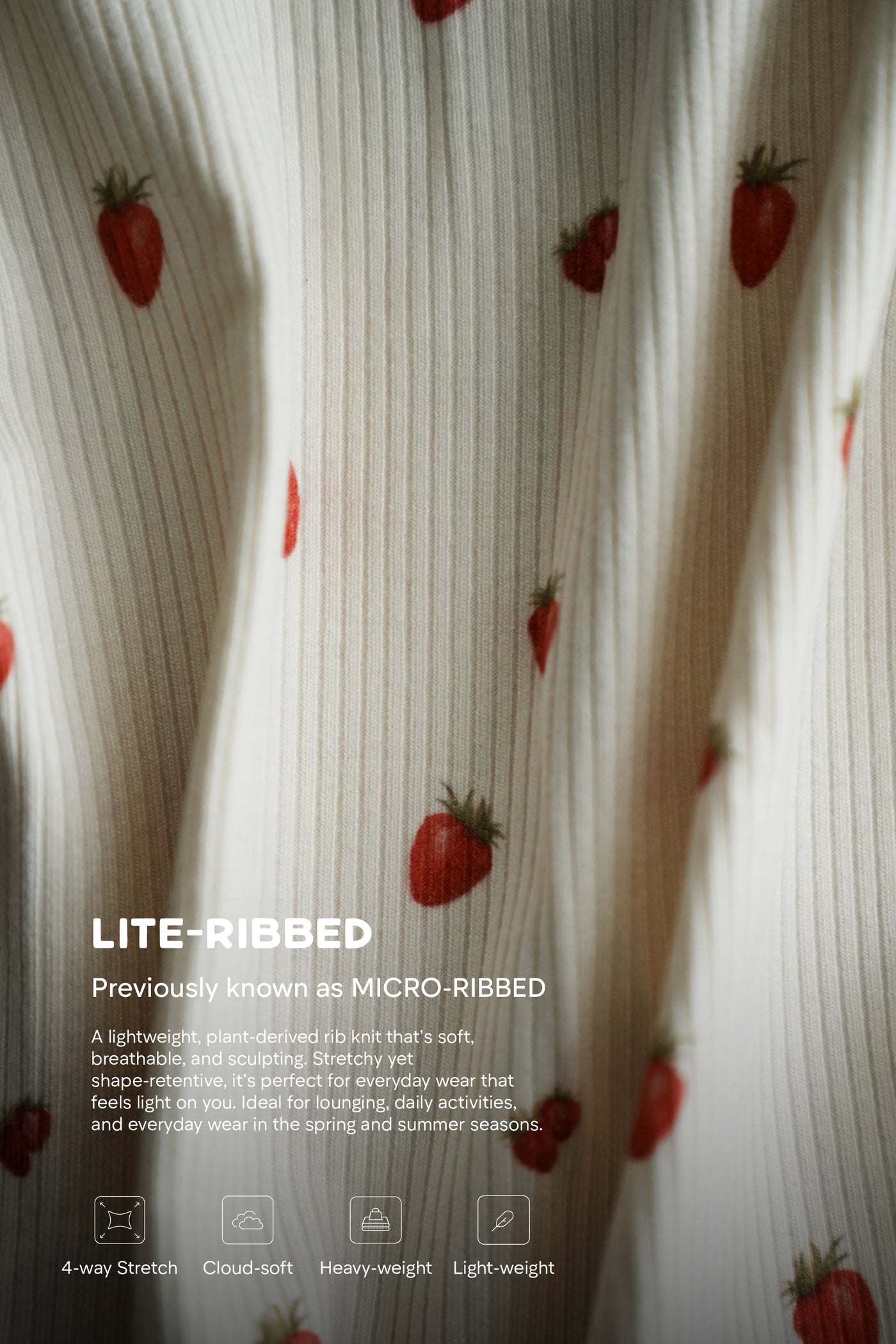 Lace Mini Shorts - Strawberries & Cream