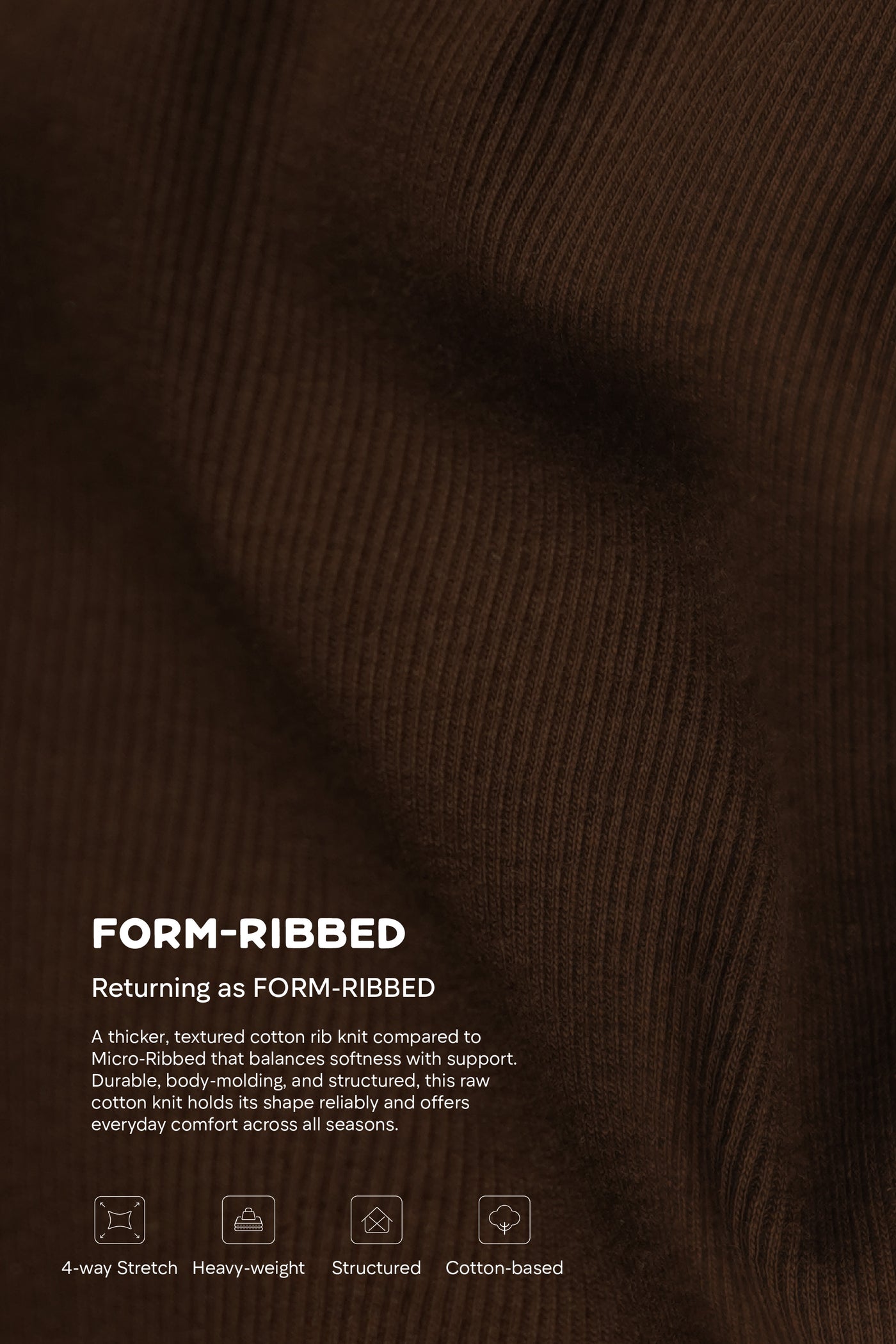 Form High-Rise Shorts - Cocoa