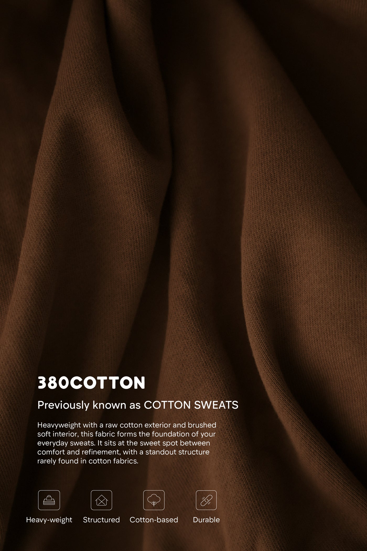Quarter Zip Sweatshirt - Cocoa