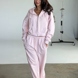Cropped Zip-Up - Shortcake