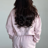 Cropped Zip-Up - Shortcake