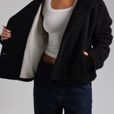 Die Below 0° Jacke – Schwarz