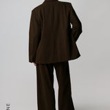 The Meridian Blazer - Brown Sugar