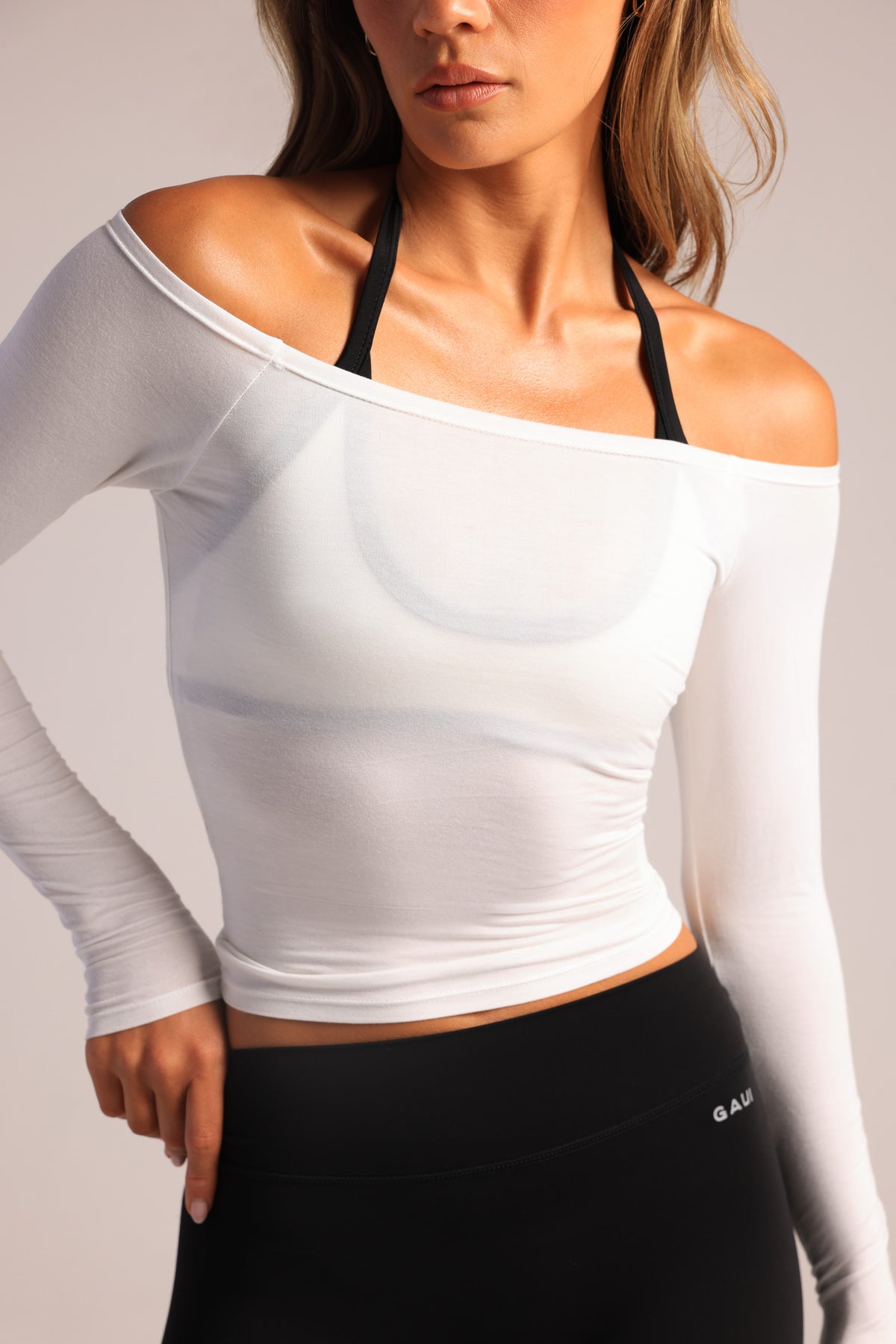 Dynamic Raglan Long Sleeve - Snow White