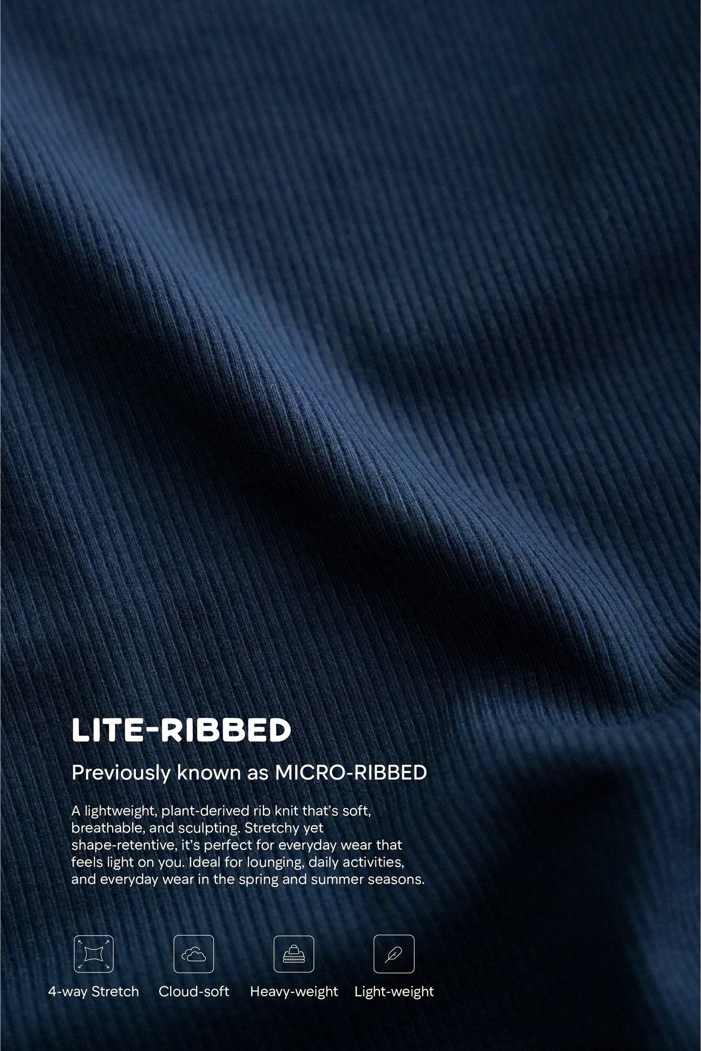 T-Shape Tank Top - True Navy