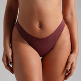 Comfort Cheeky Panty - Black Cherry