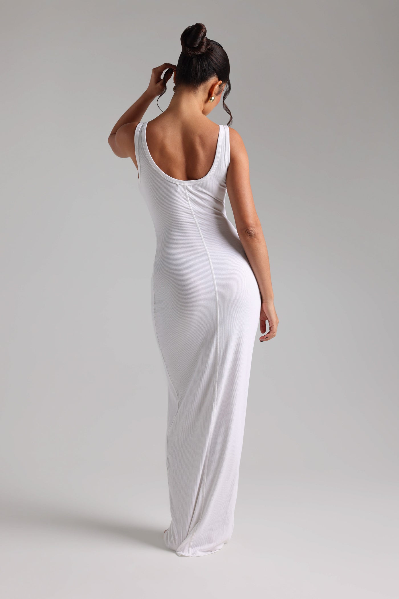 Tank Micro-Ribbed Maxi Dress