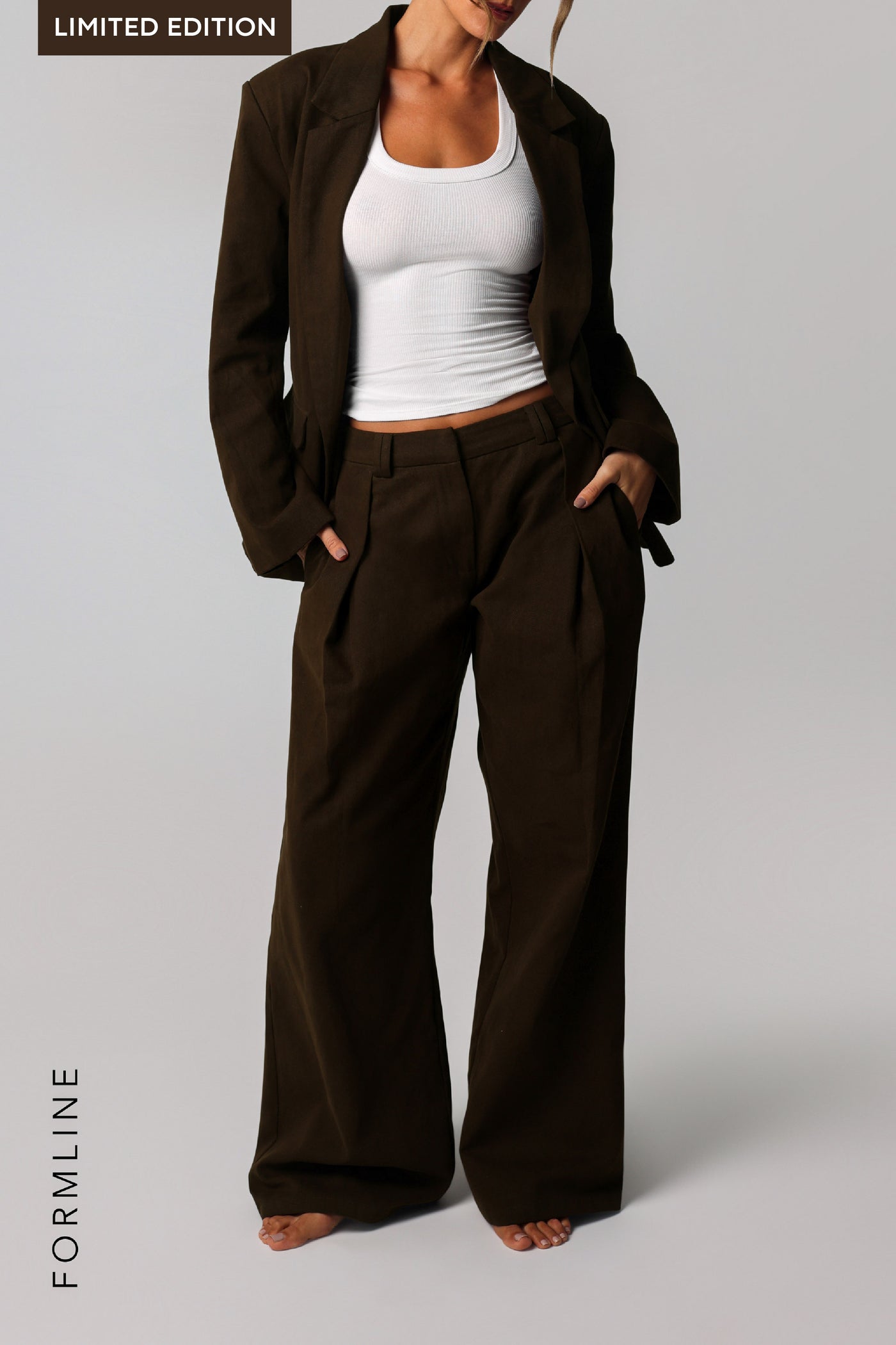 The Meridian Blazer - Brown Sugar