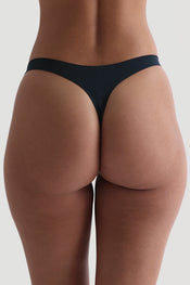 Bequemer Tanga - Marineblau