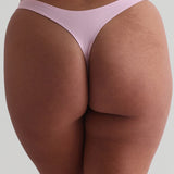 Culotte string confort - Rose pâle