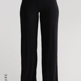 Pro-Technical Wide Leg Pants - Black