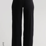 Pro-Technical Wide Leg Pants - Black