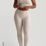 Pro-Technical Leggings- Buttercream