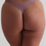 Bequemer Tanga - Vintage Lila