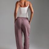 Jogger Fit Sweatpants - Vintage Purple