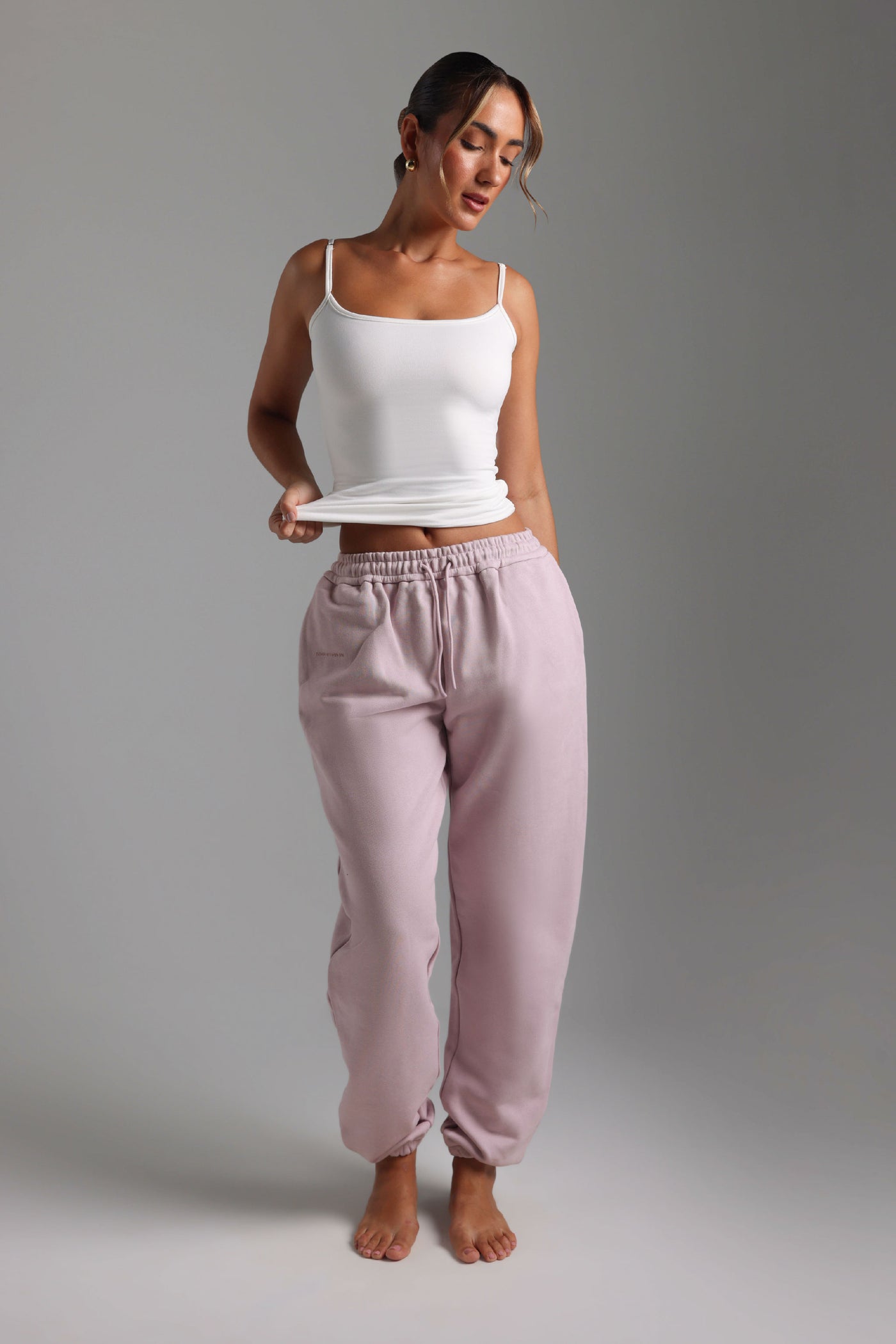 Jogger Fit Sweatpants - Lavender