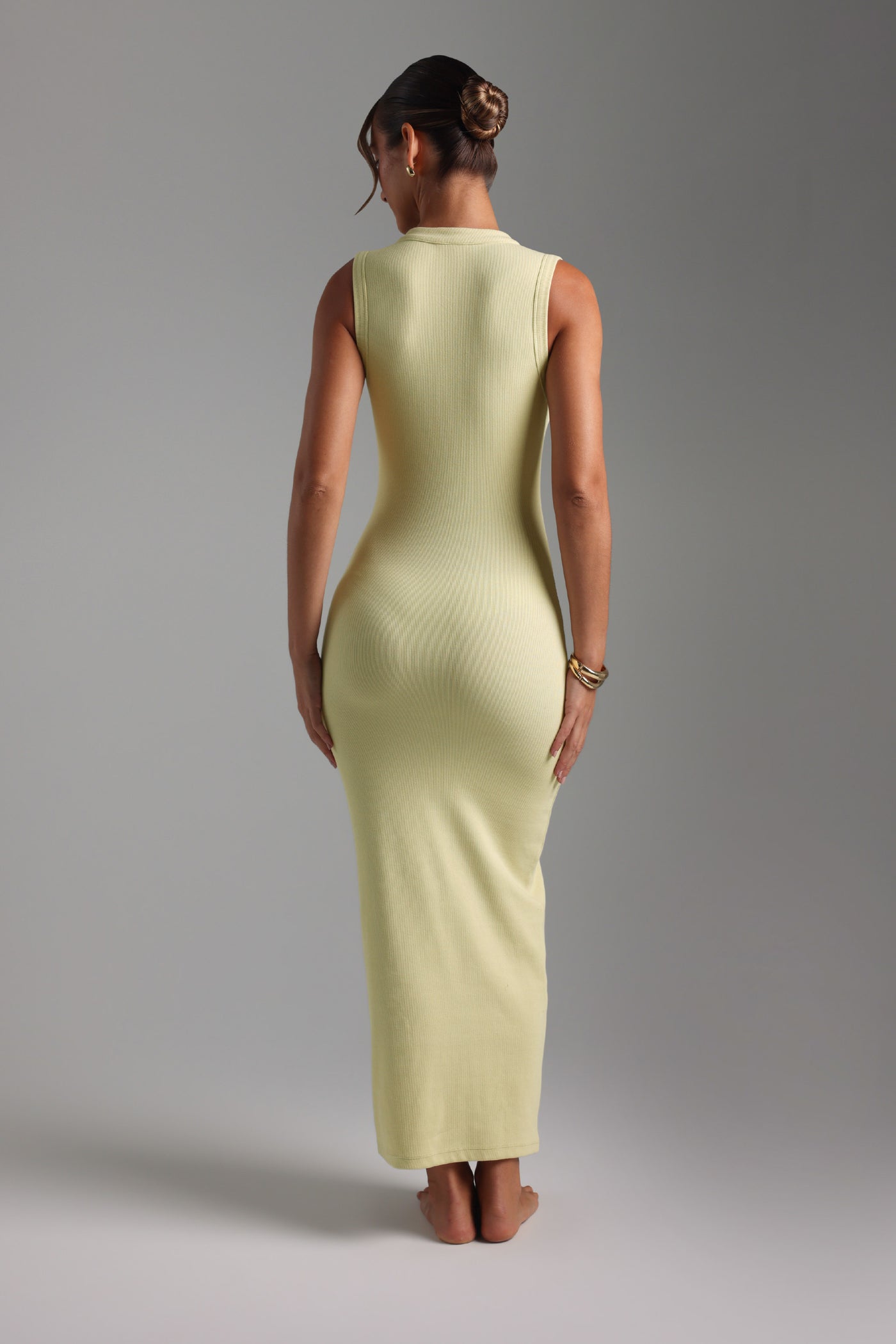 Button-Down Maxi Dress - Peppermint Tea